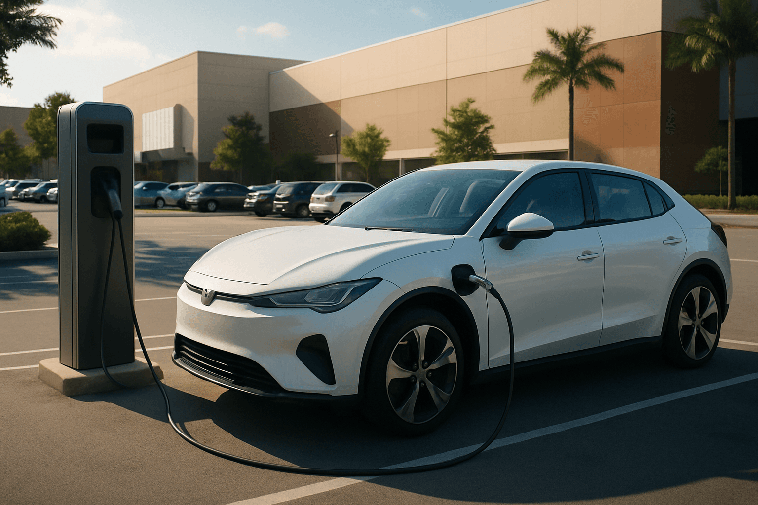 Carregar carro elétrico grátis: 17 lugares que você não imaginava