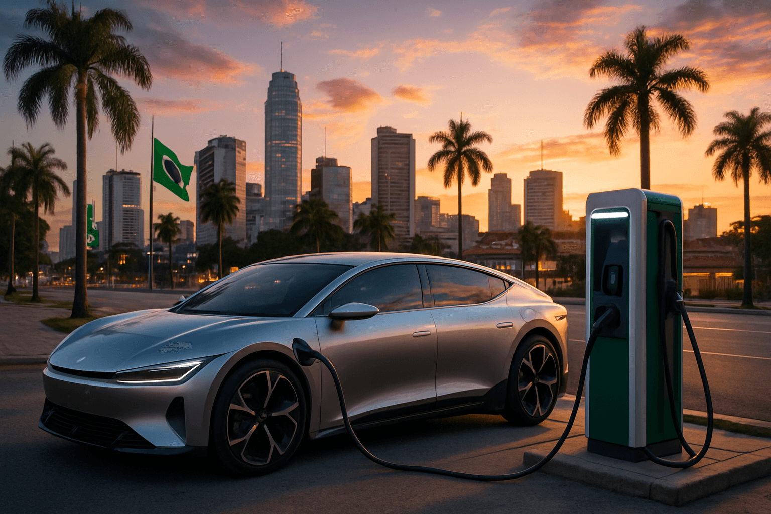 Carregador Portátil para Carro Elétrico vs. Eletroposto Fixo: Qual Escolher para sua Empresa?